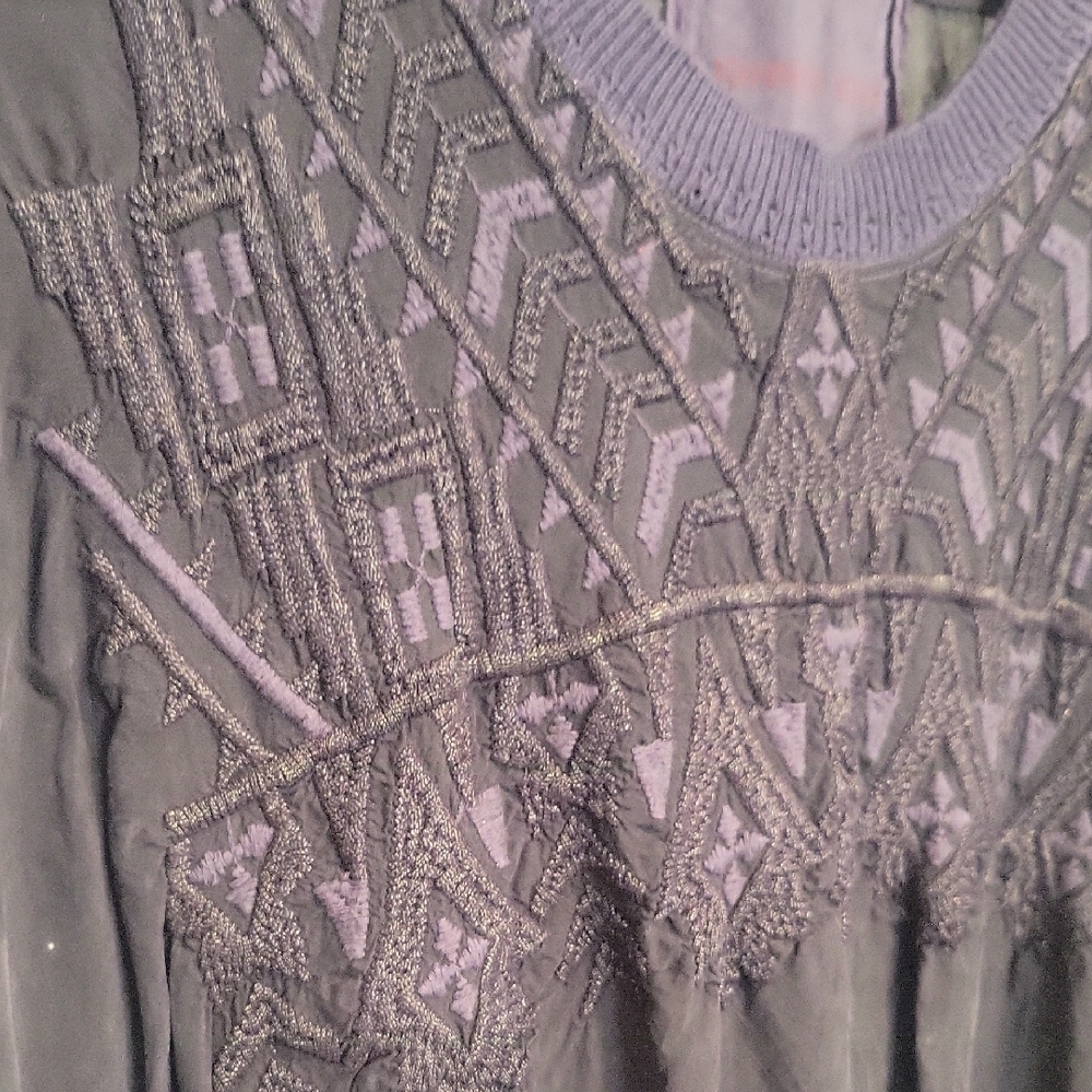 Johnny Was Deep Purple Tunic Top - Picture 5 of 13
